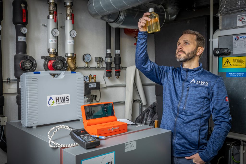 Wartung Heizwassersysteme